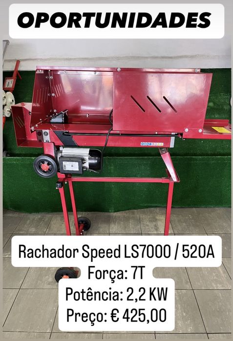 Rachador lenha 7T novo