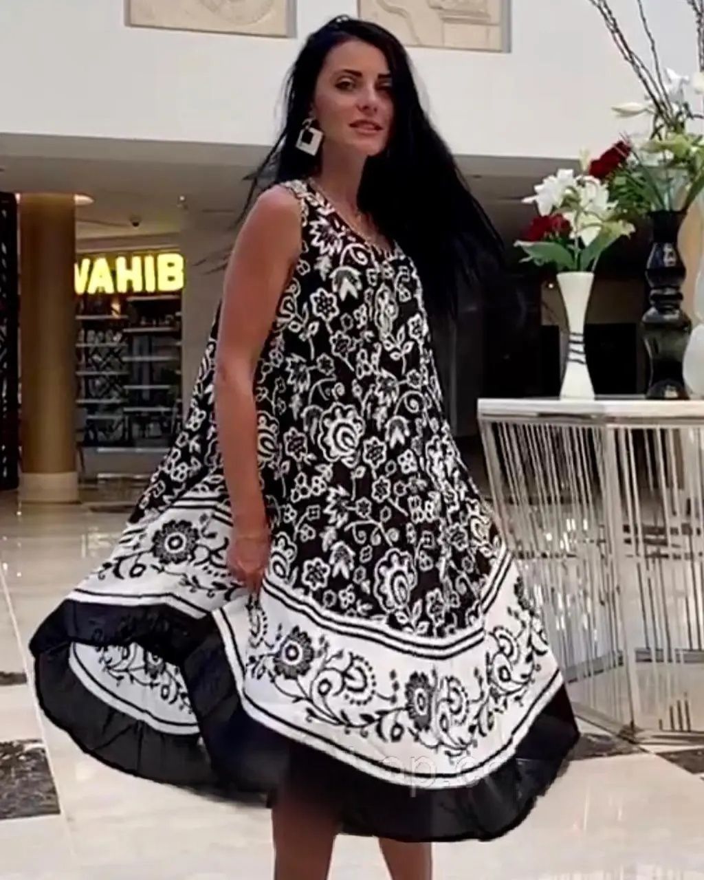 Стильный сарафан-платье НАТУРАЛЬНЫЕ ткани 48-60р Индия оригинал