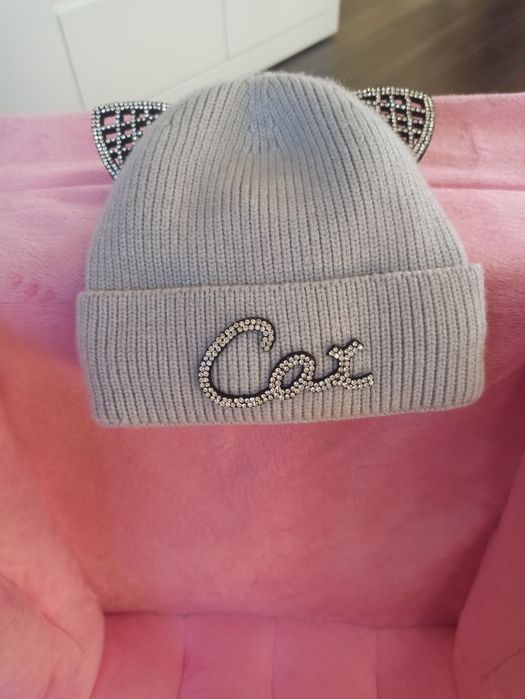 Czapka dla dziewczynki roz 68-74