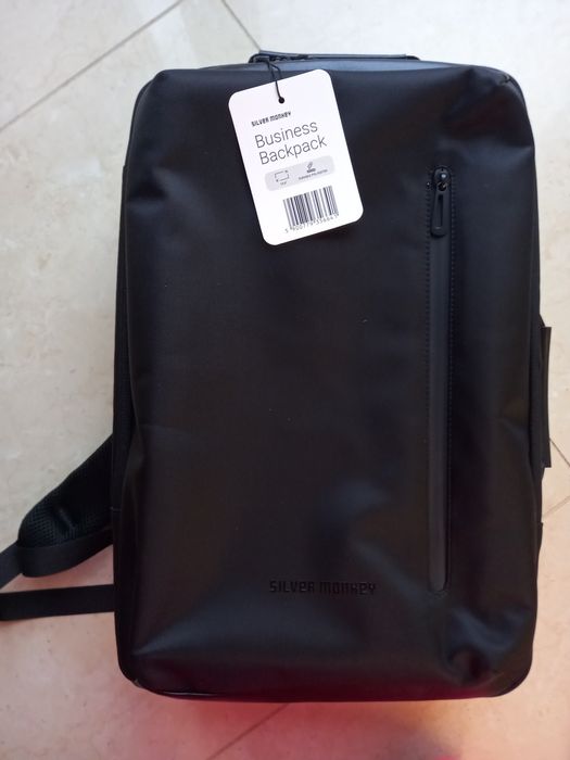Plecak torba na laptopa czarna Silver Monkey Business Backack Nowy z m