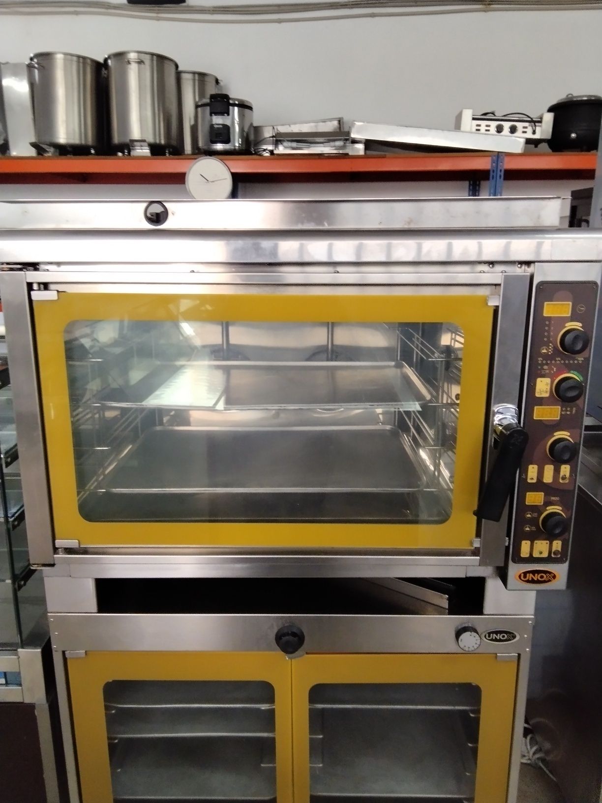 Forno industrial e estufa