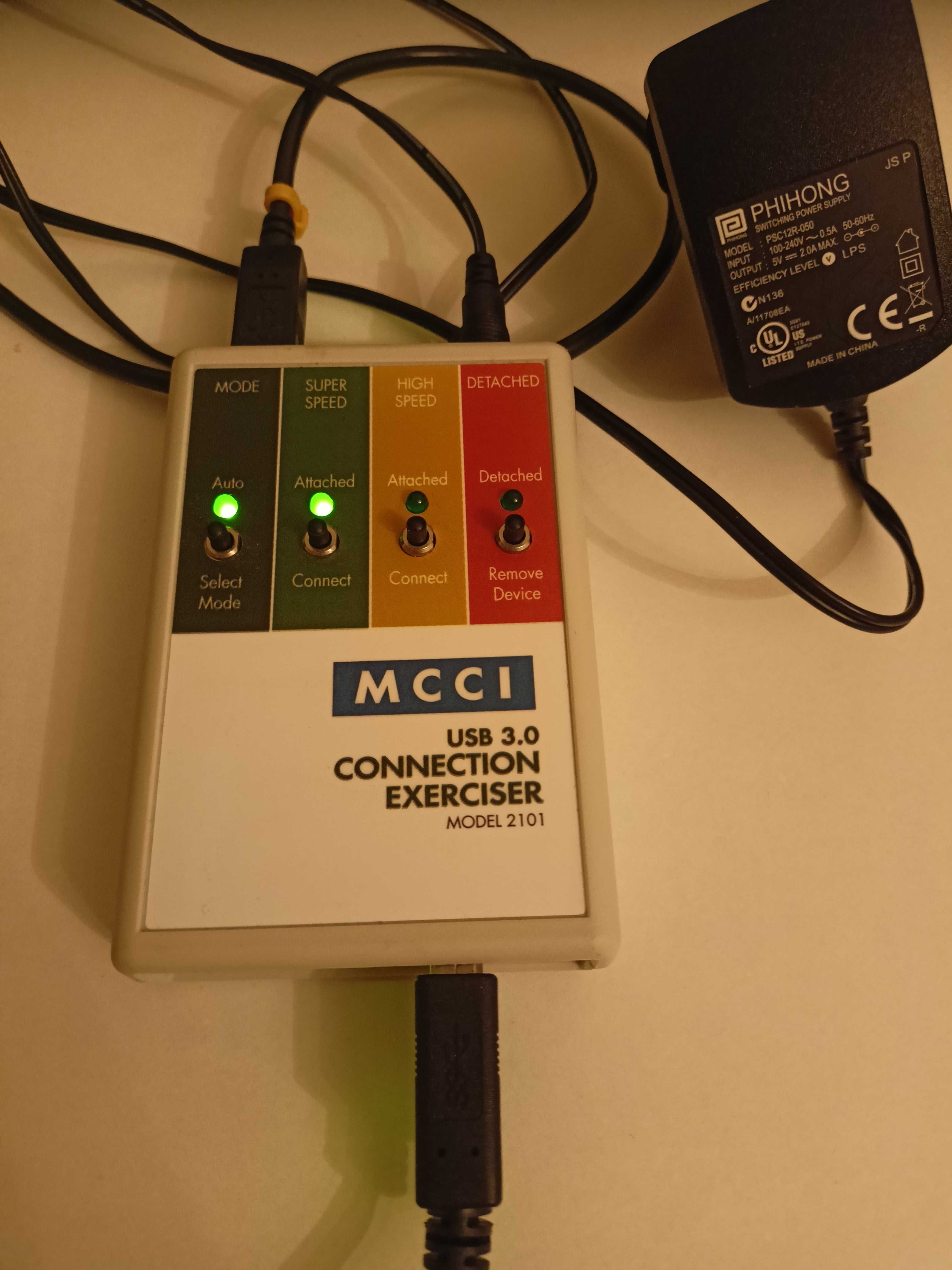 MCCI USB 3.0 Connection Exerciser