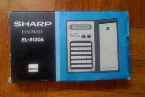 calculadora Sharp el- 8130A