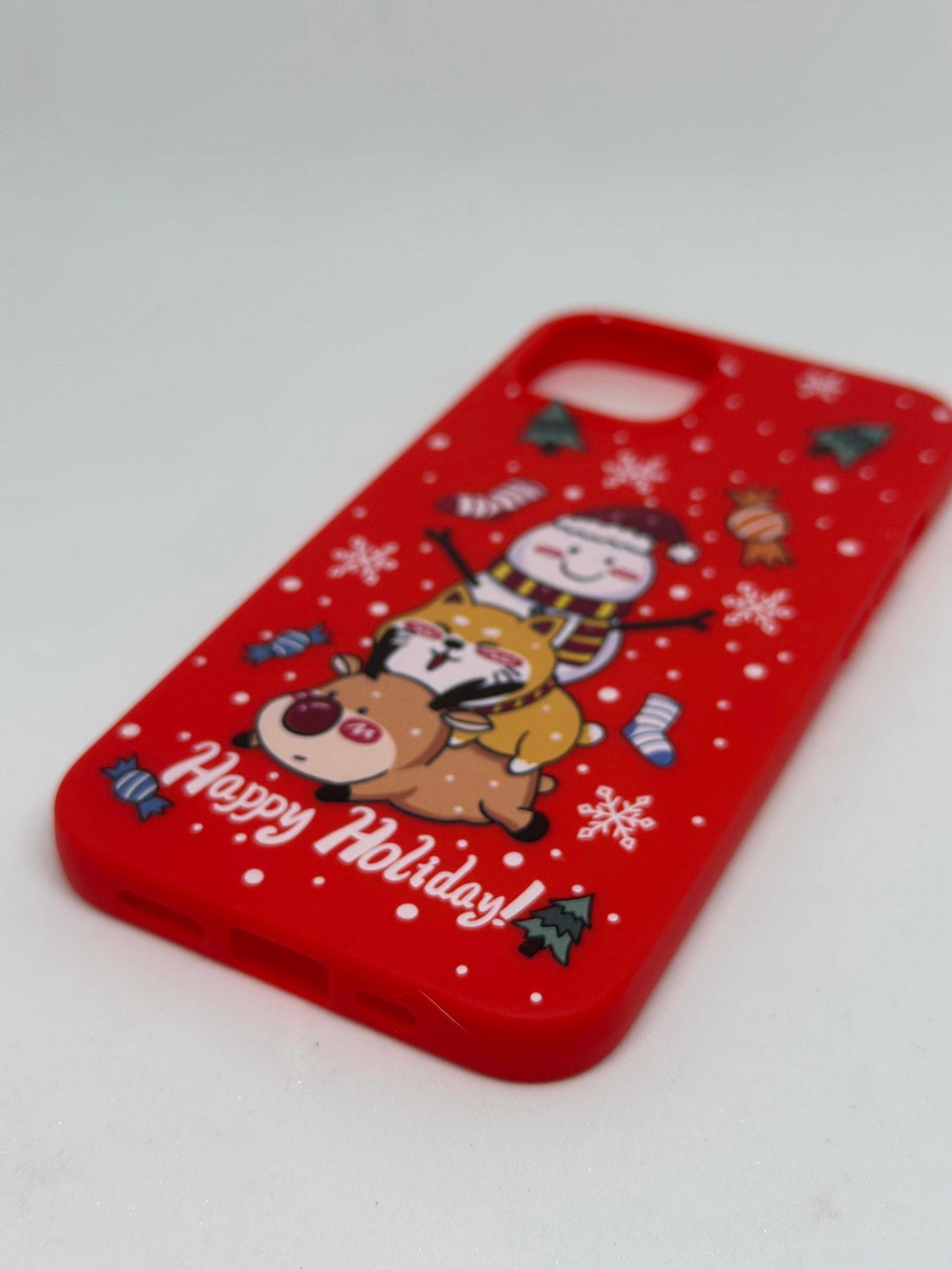 Obudowa Iphone 13 Etui Case Silikonowy Świąteczny kod 468