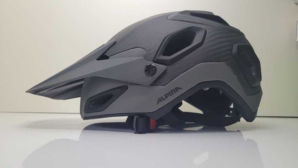 Kask mtb enduro ALPINA ROOTAGE Coffe-Grey Matt rozmiar 57-62cm