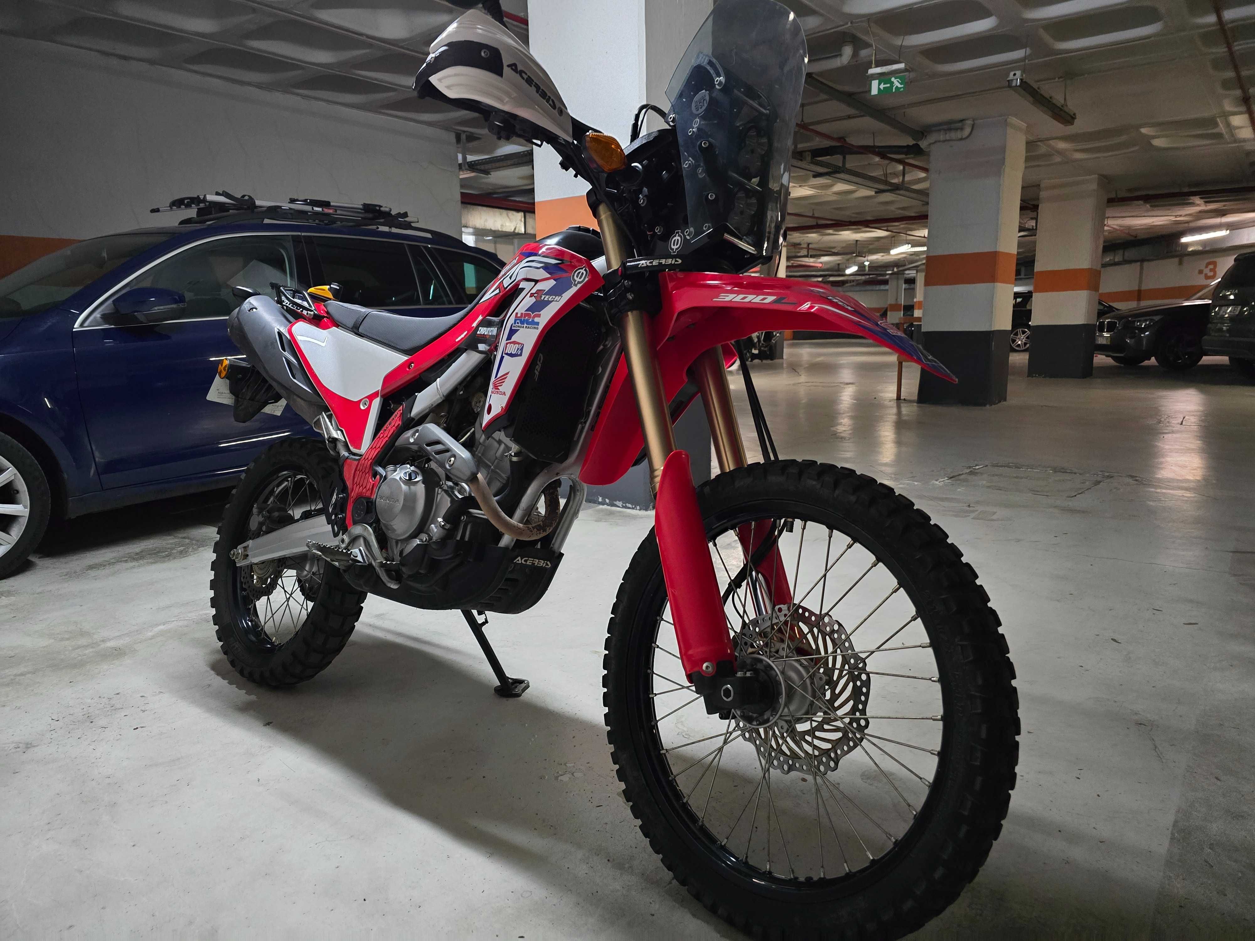 Honda CRF 300 L Rally tower 2022 10.000km