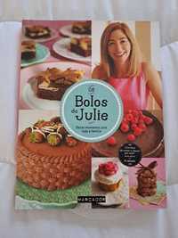 Livro "Os Bolos da Julie" de Julie Deffense