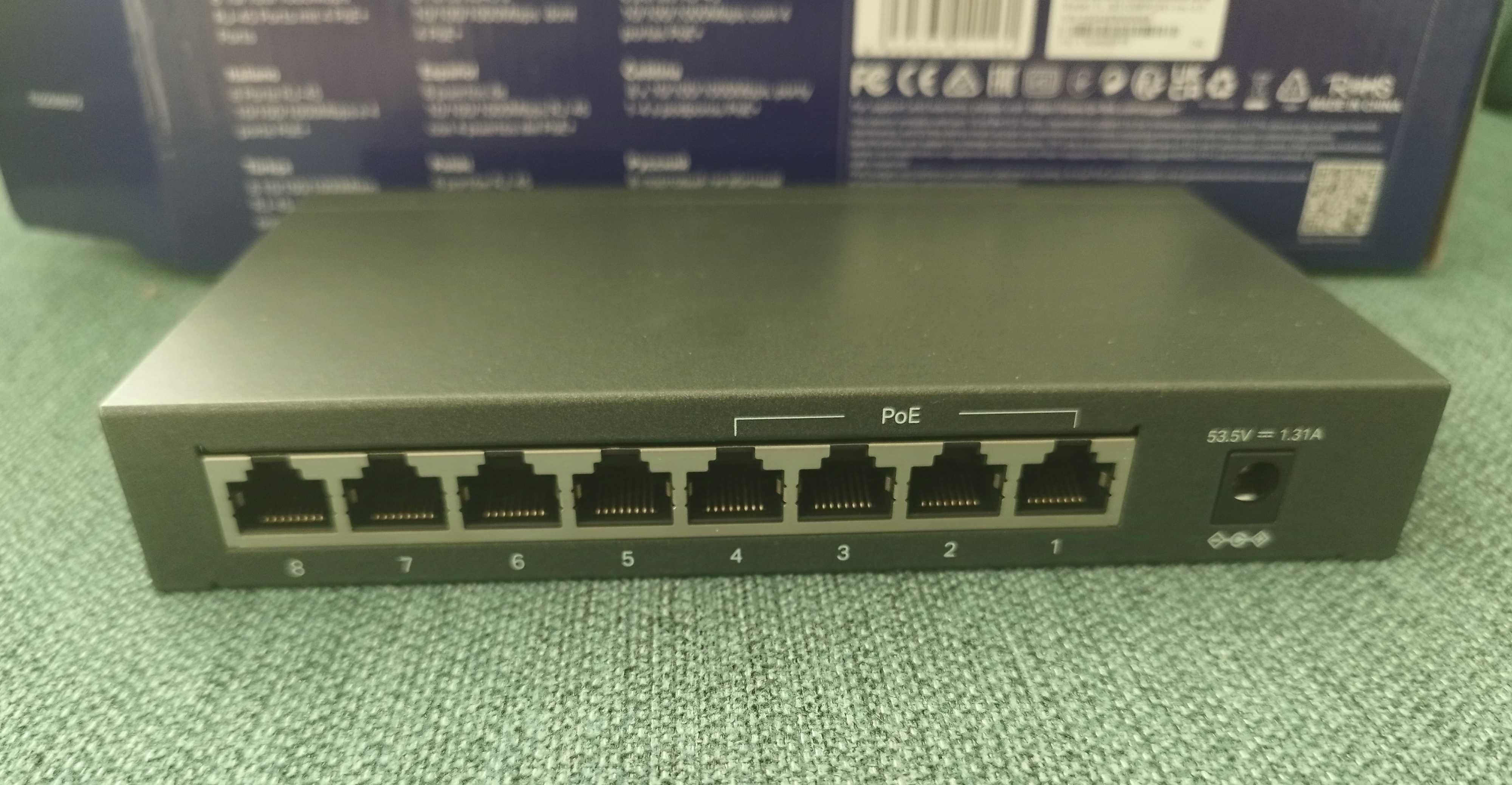 Switch tp-link TL-SG1008P POE