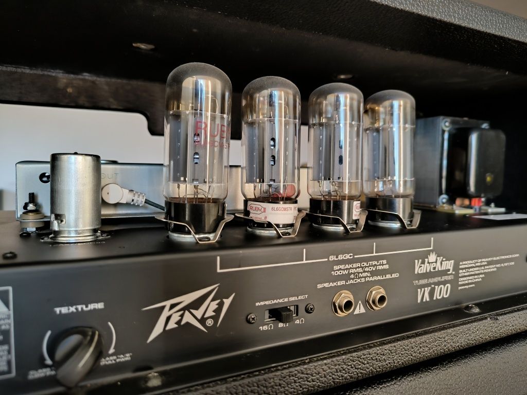 Peavy Valveking 100 + Coluna