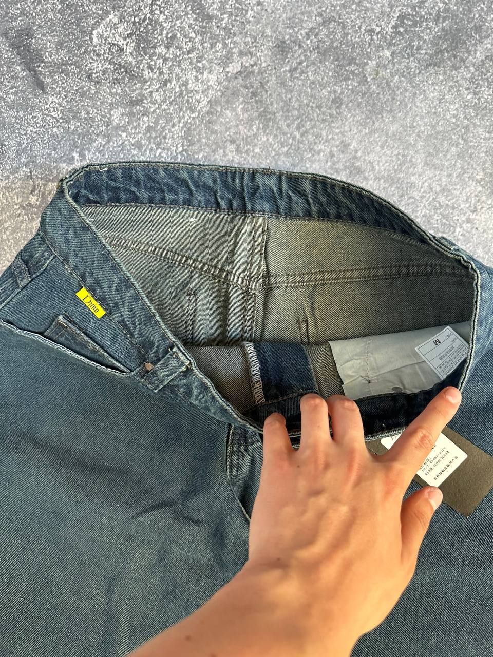 Dime baggy jeans sk8 синие сині голубые джинси джинсы С М Л широкие