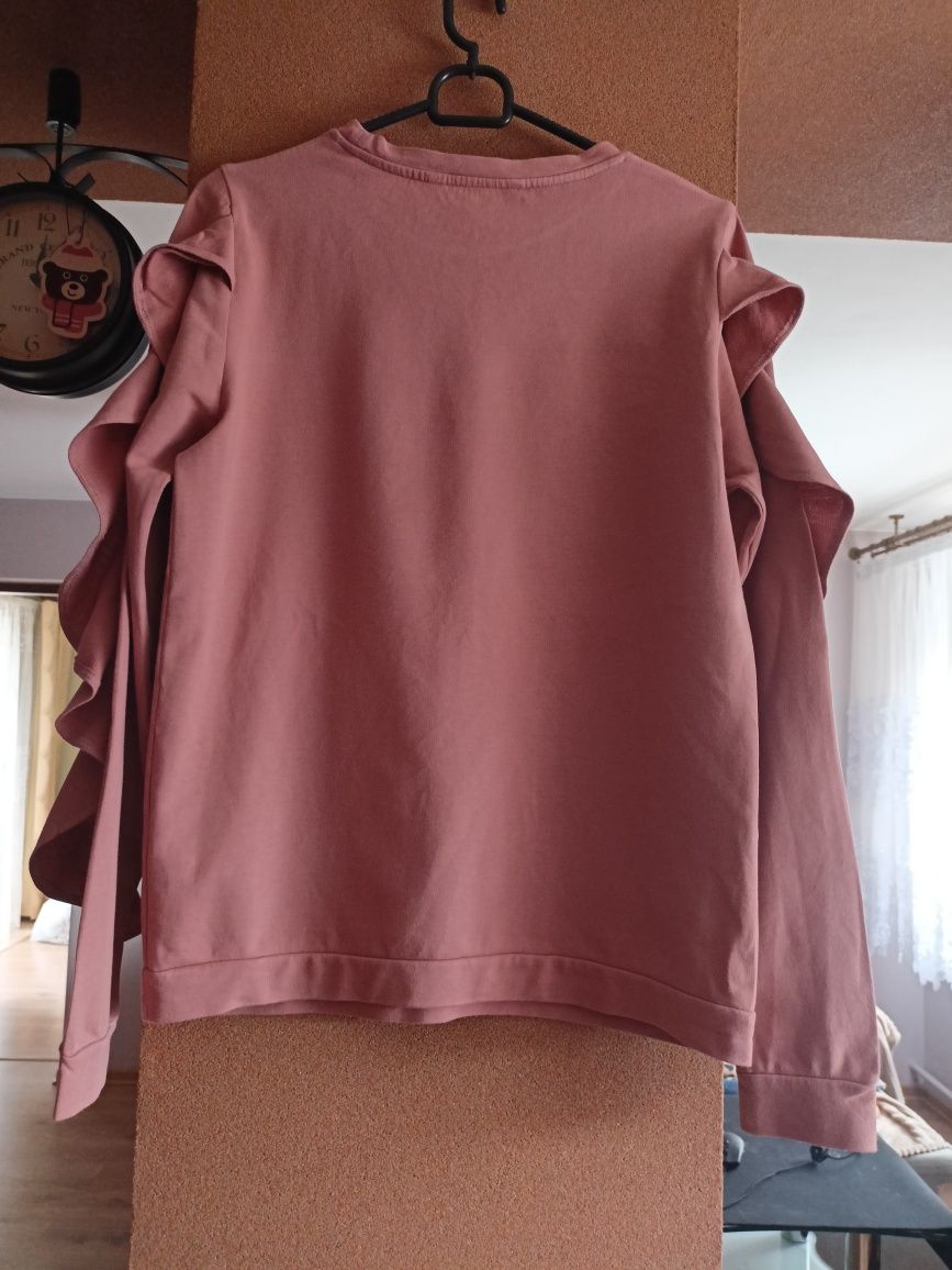 Bawełniana bluza oversize z długim rękawem rozm S/XL. Vero Moda.