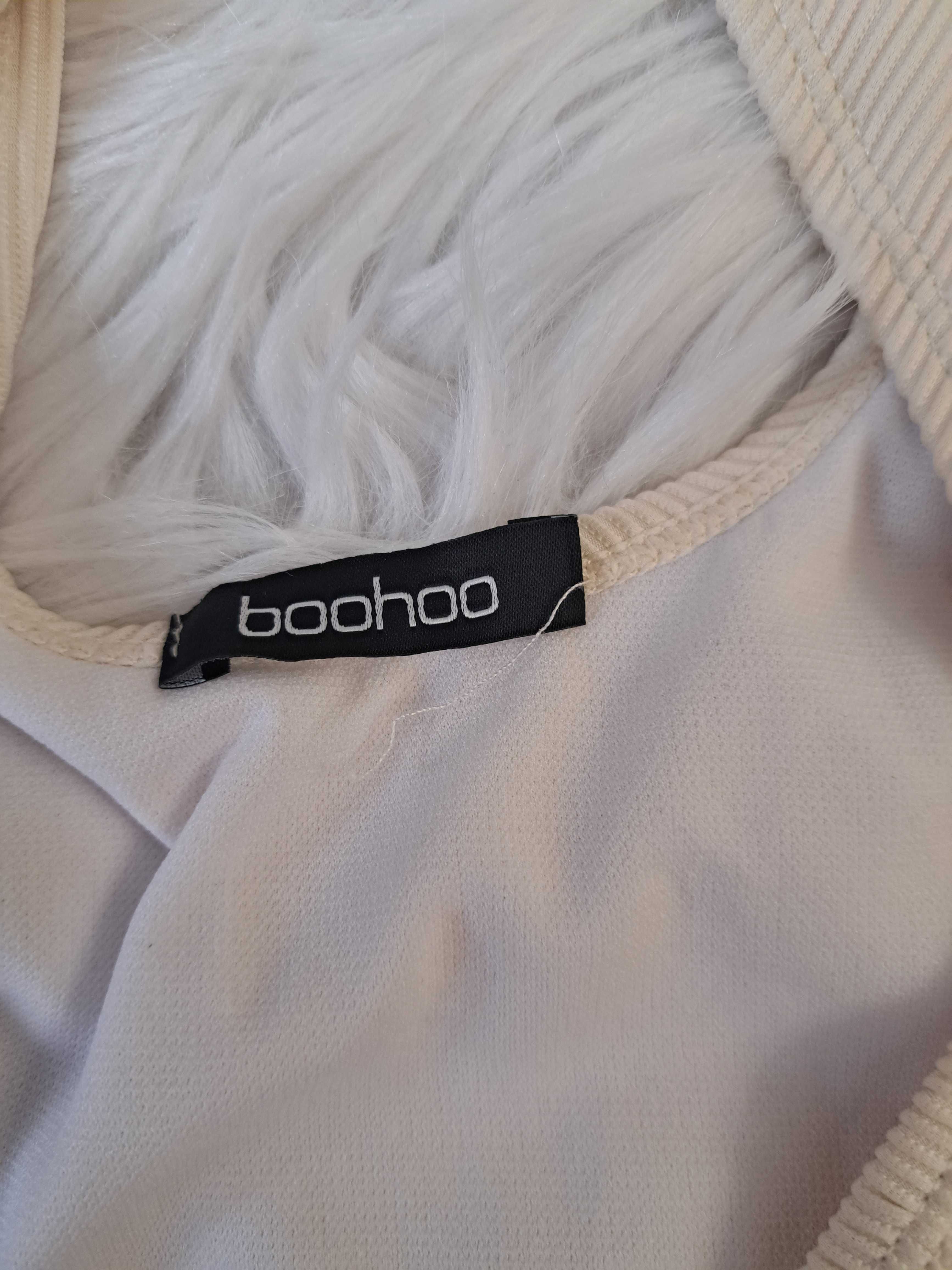 Strój kąpielowy jednoczęściowy kremowy marki Booho rozmiar XXL