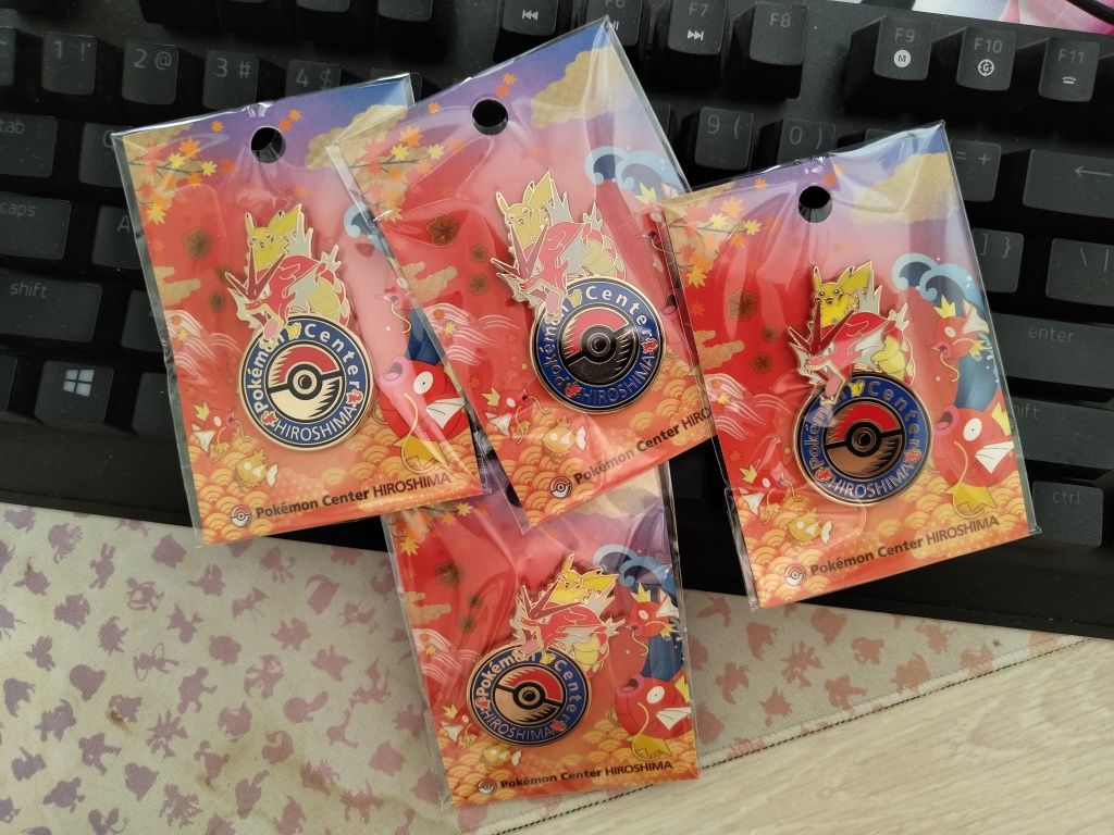 Przypinka pokemon Center Hiroshima