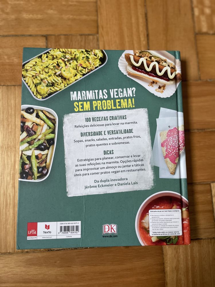 Livro Marmitas Vegan