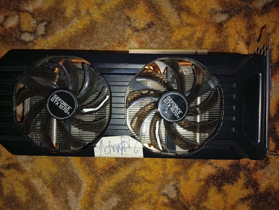 Видеокарта GTX 1070TI