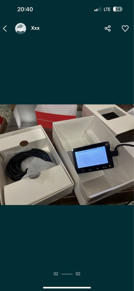 Wideorejstrator Xiaoyi Yi Dash Camera
