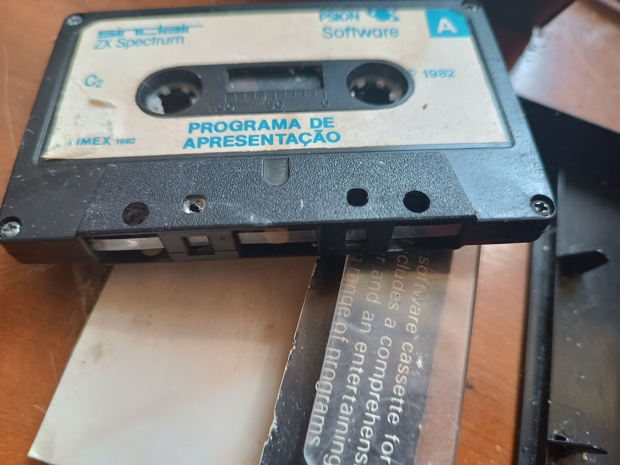 Spectrum Cassete programa de apresentação