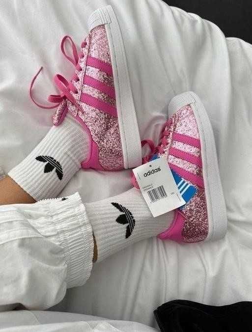 Женские кроссовки Adidas Superstar Barbie Pink 36-40 адидас ТОП Весны