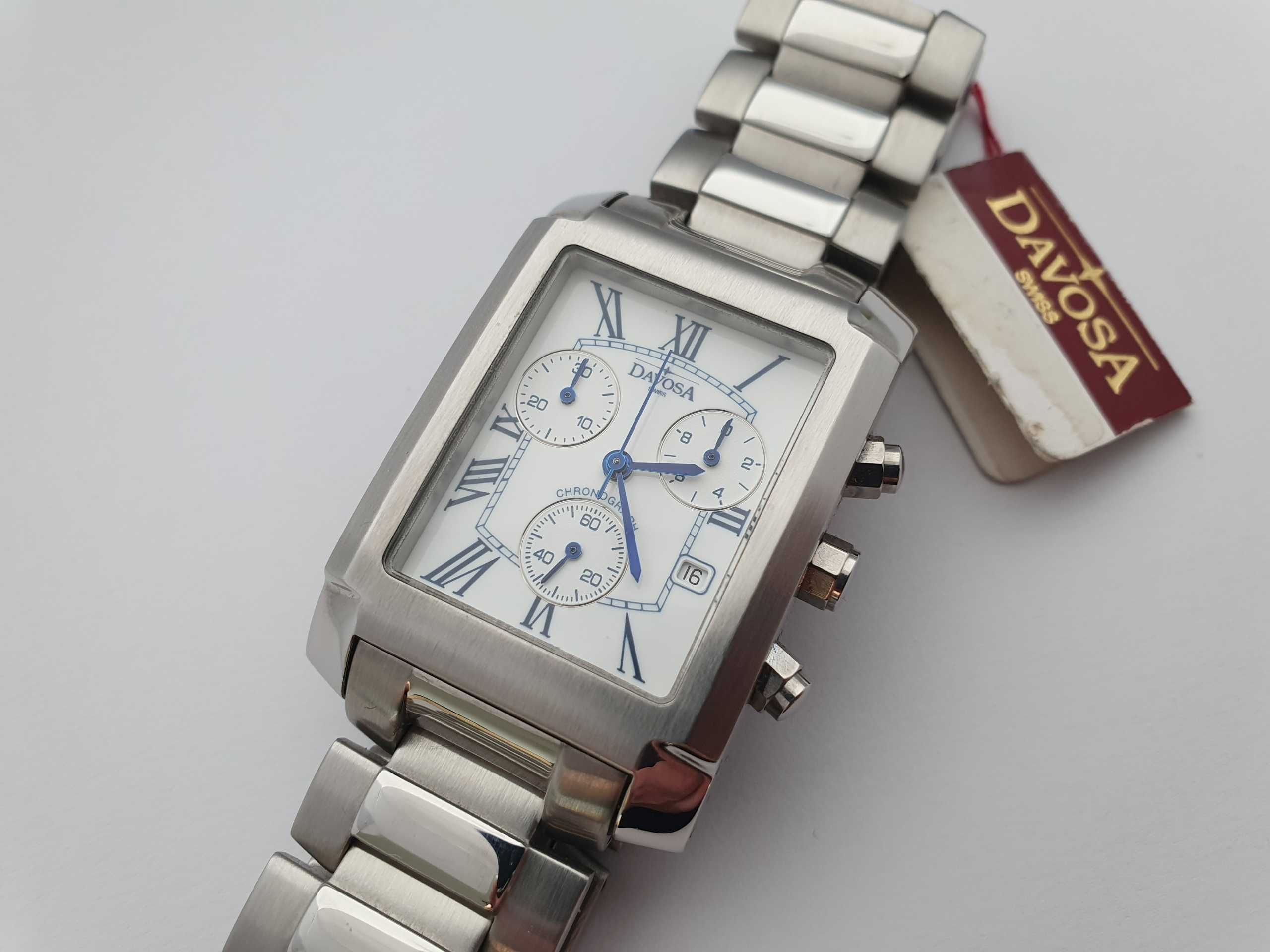 Davosa Swiss Chronograph Quartz - PIĘKNY ! RZADKI ! OKAZJA !
