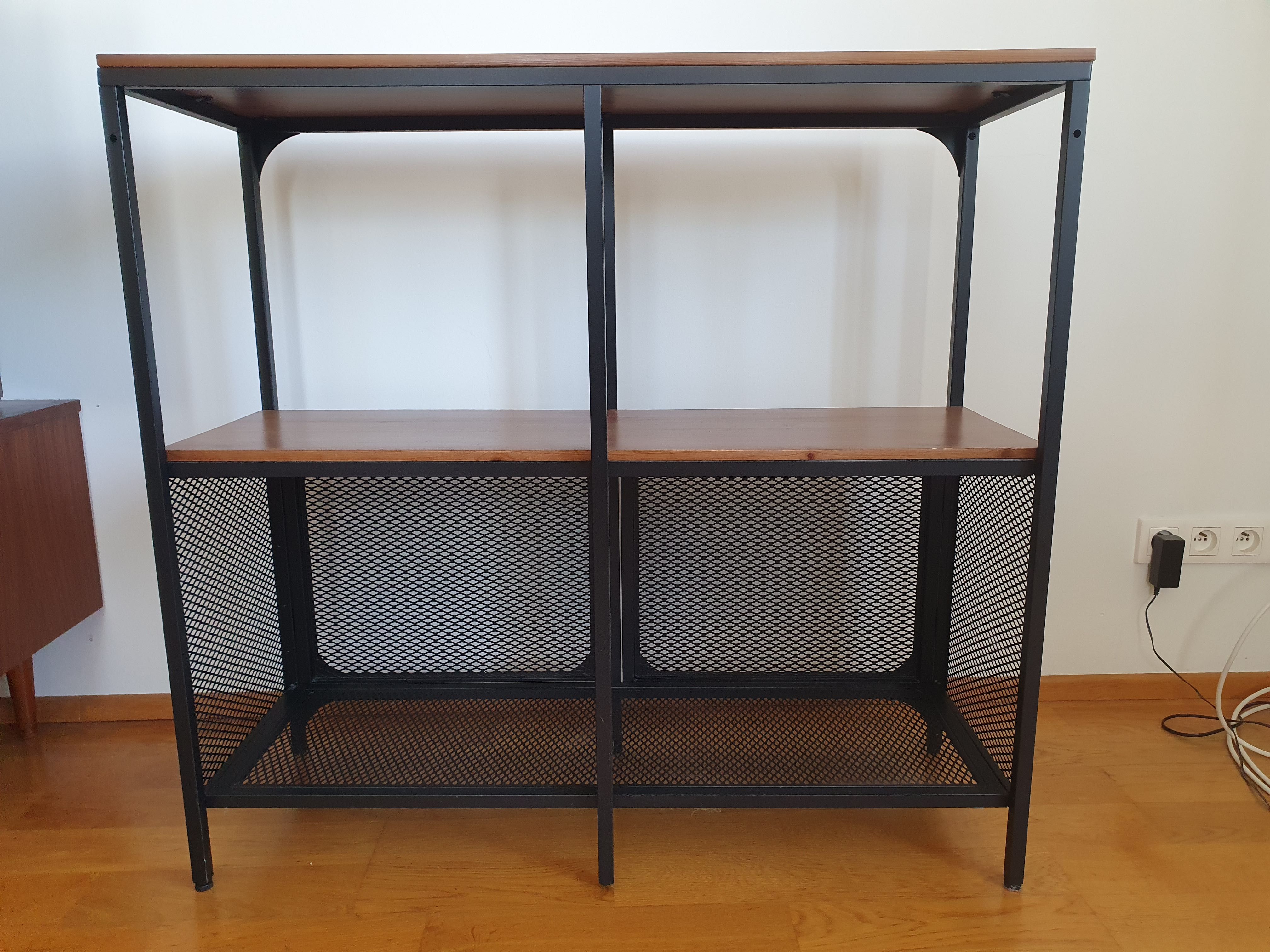 Szafka/Regał/Komoda FJALLBO w stylu loft z IKEA. Stan Idealny