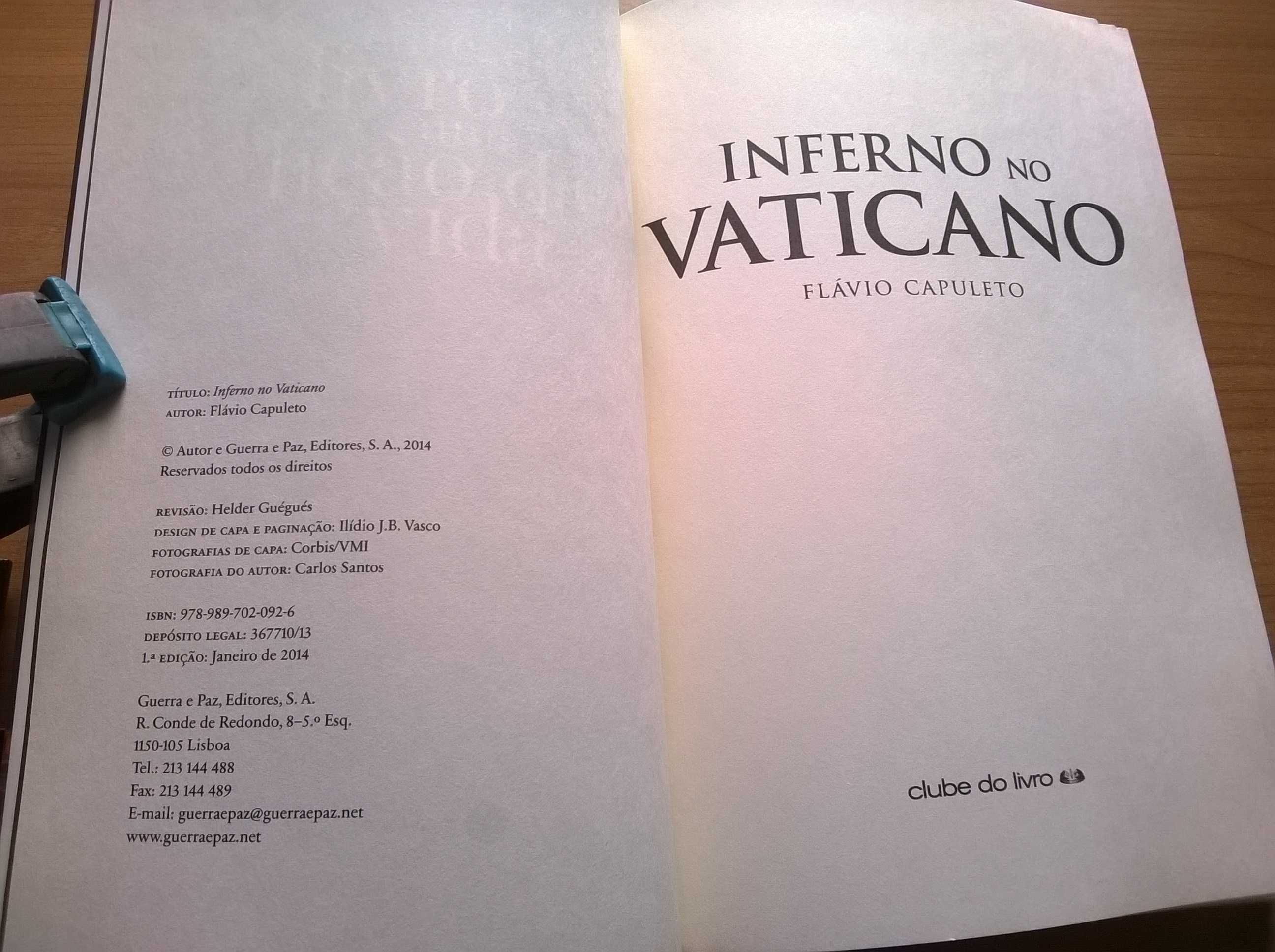 Inferno no Vaticano - Flávio Capuleto