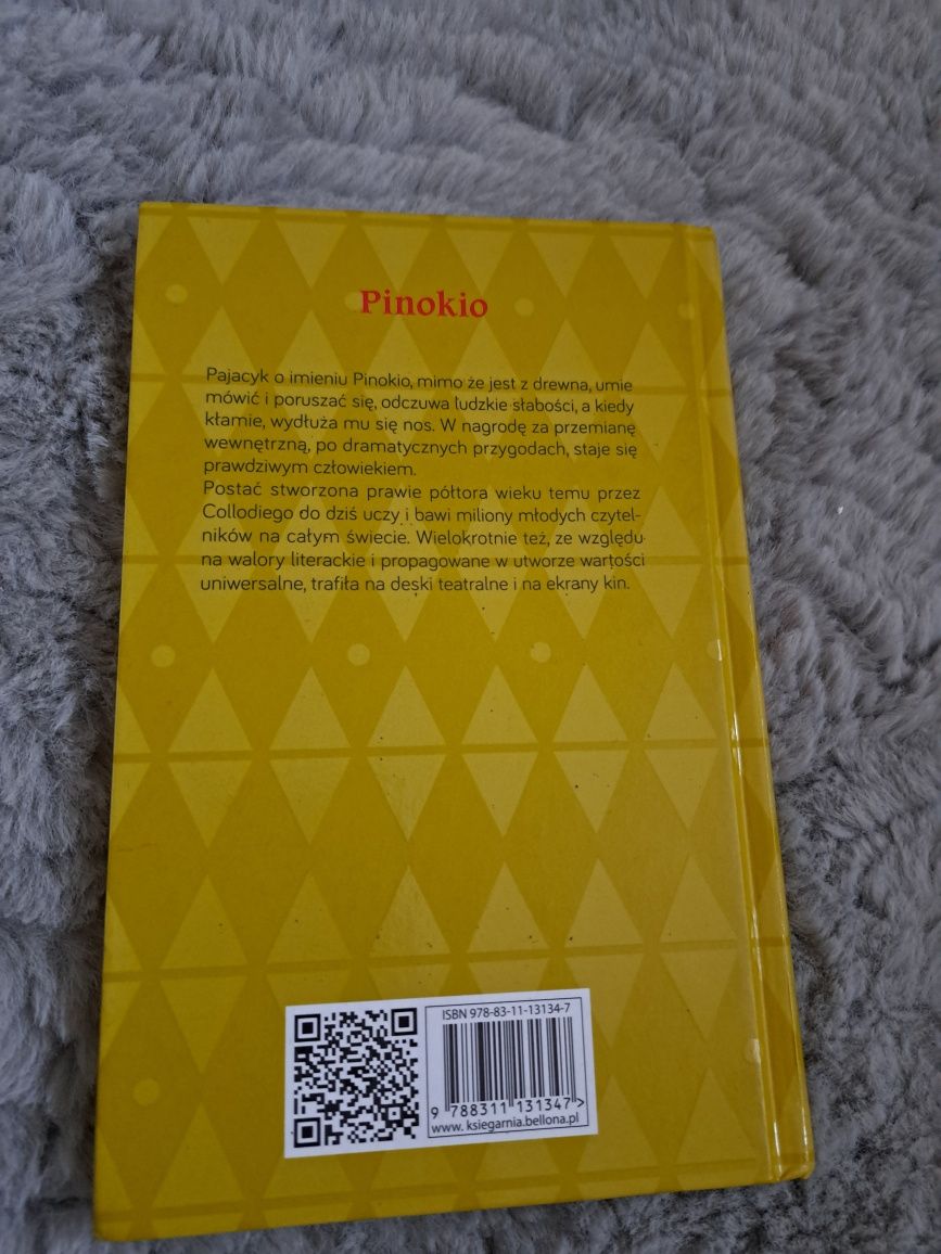 Książka Pinokio Carlo Collodi