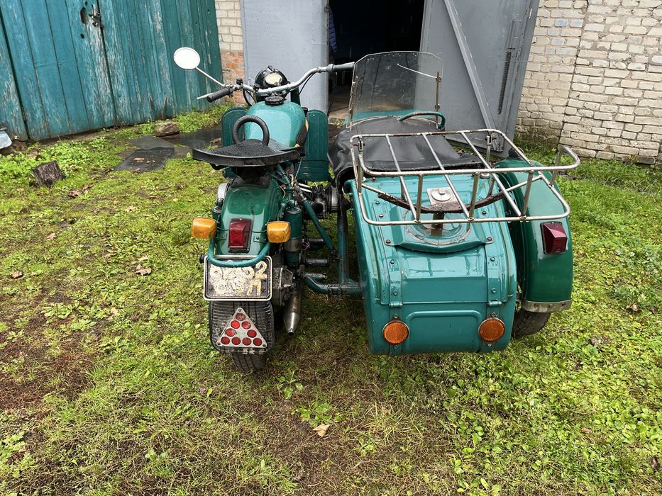 Урал М 66 мотоцикл с коляской