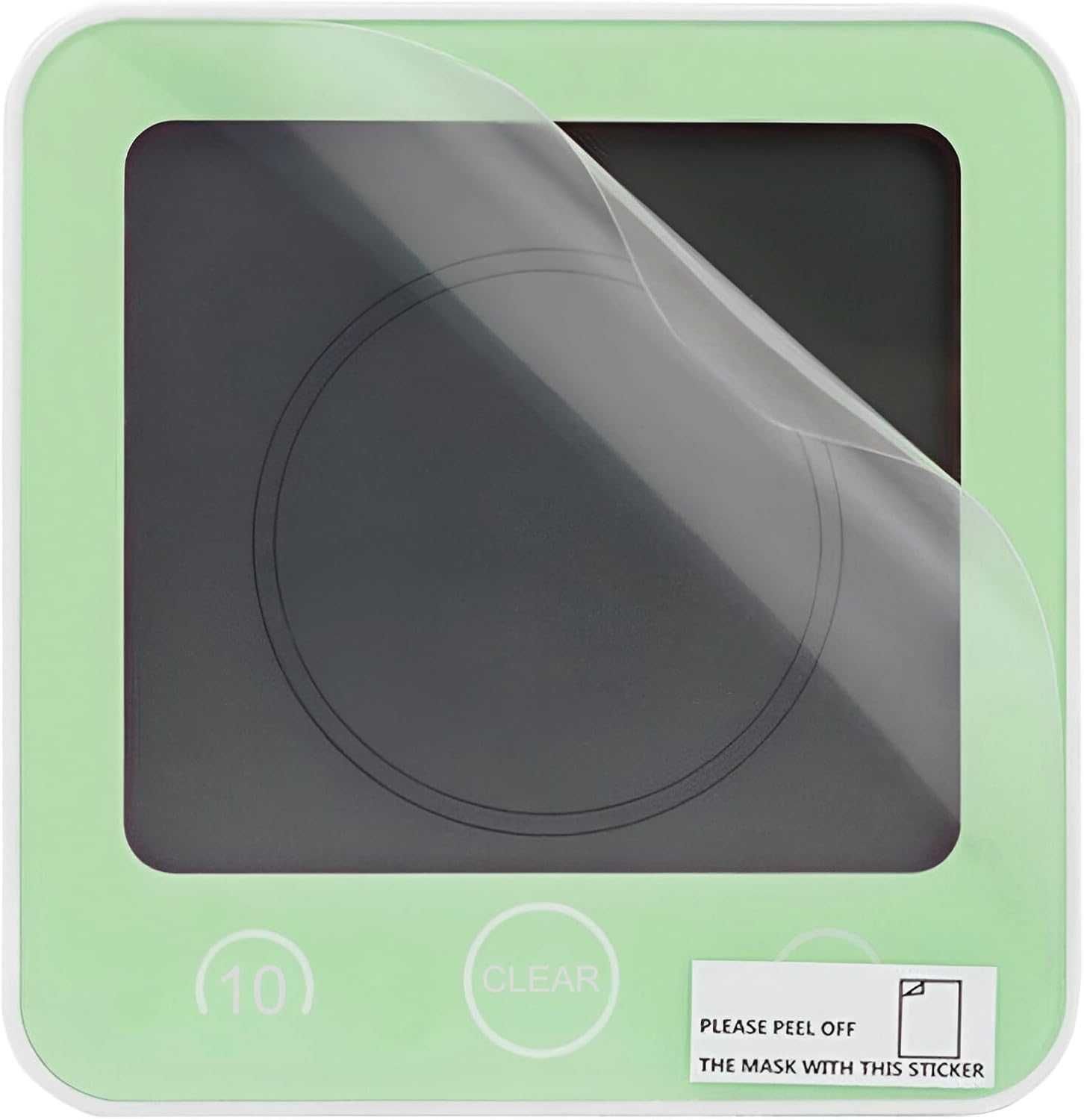 VORRINC Zegar łazienkowy LCD, wilgotność powietrza, temperatura, timer