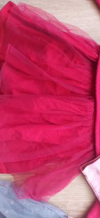 Conjunto de vestidos de Halloween e de Natal para 18meses.