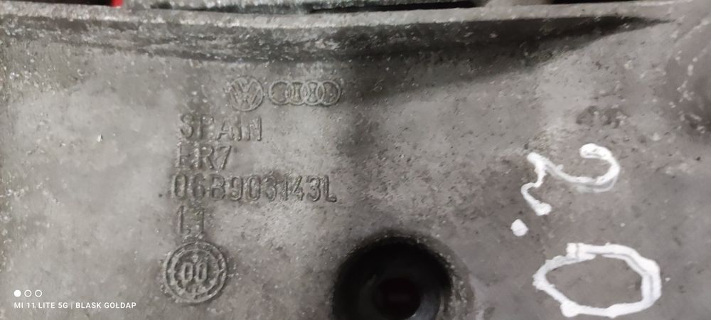 Łapa Alternatora Audi A4 B6 2.0 B ALT Manual 2000 Blask Gołdap