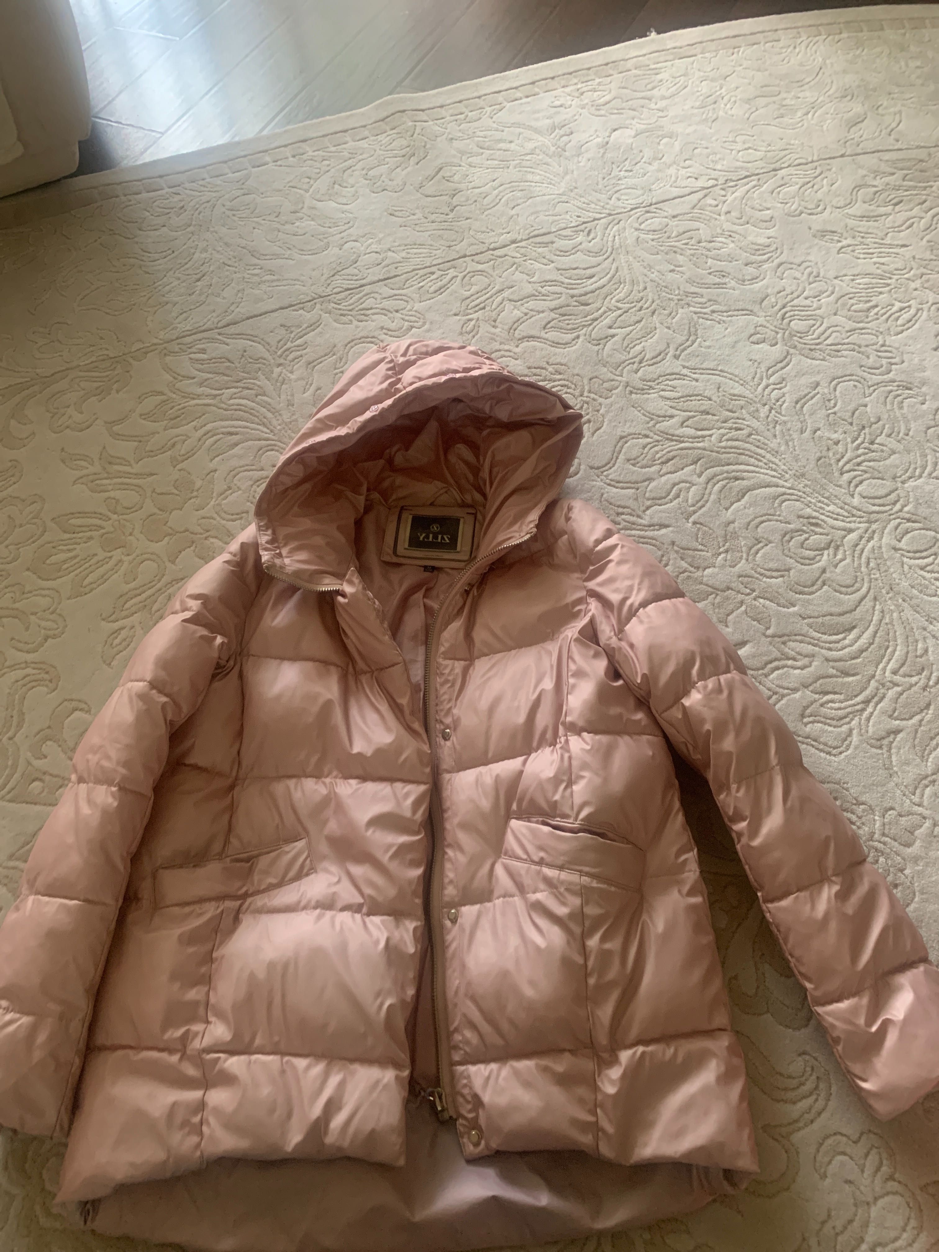 Курточка тепла рожева