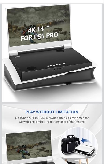 PS5 Pro 2tb+ Gstory 4K HDR - Excelente Condição