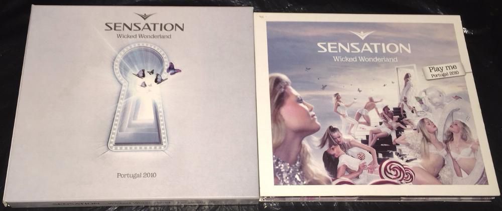 DVD+CD Musica Dança SENSATION "The Ocean Of White & Wicked Wonderland