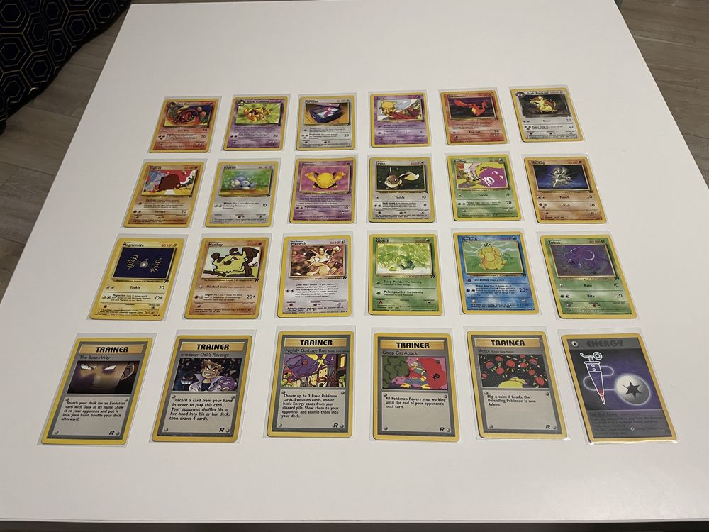 Set Team Rocket - 24 karty Pokemon