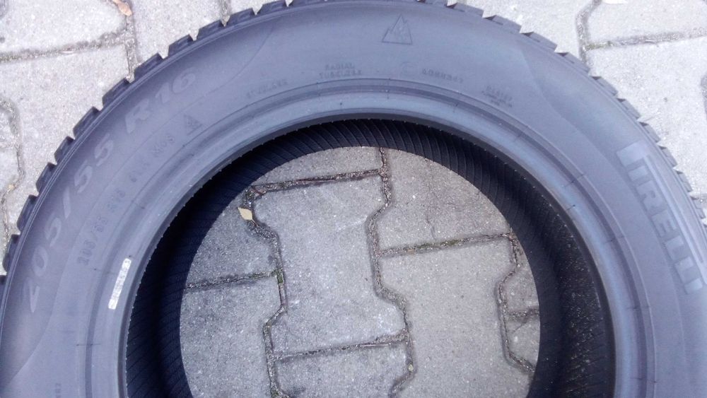 Opony Zimowe Pirelli 205x55x16 91H M+S 2021r 8mm 160zł sztuka