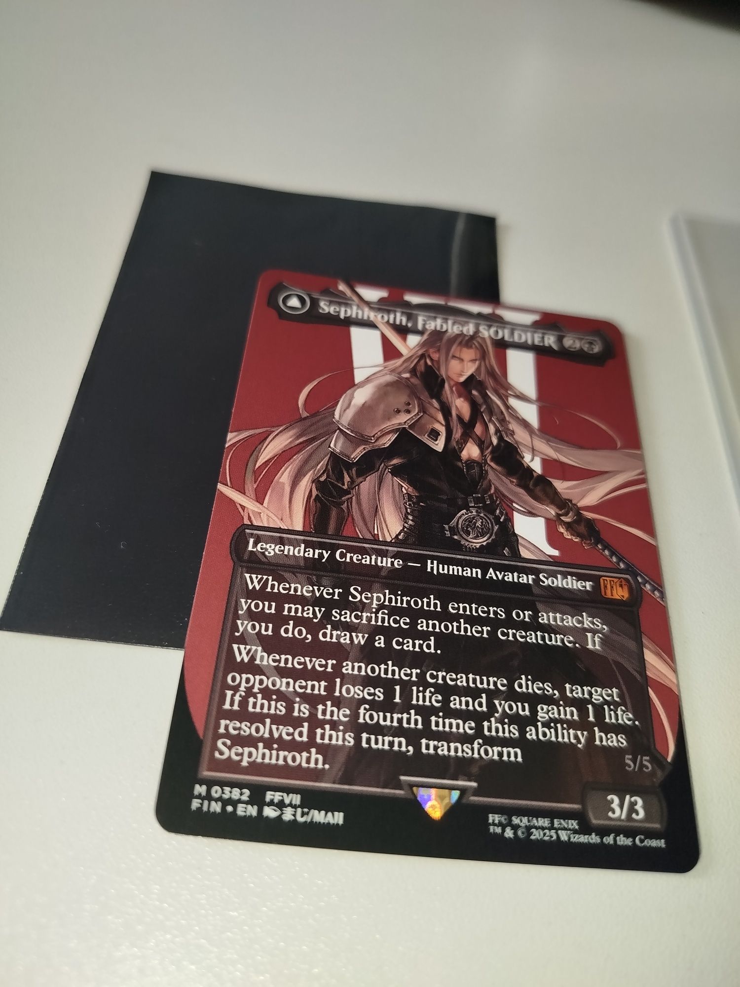 Final Fantasy Sephiroth, Fabled SOLDIER // Sephiroth, One-Winged Angel
