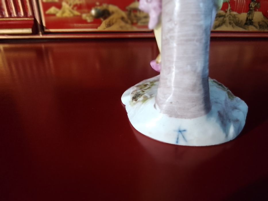 porcelana arlequim antiga