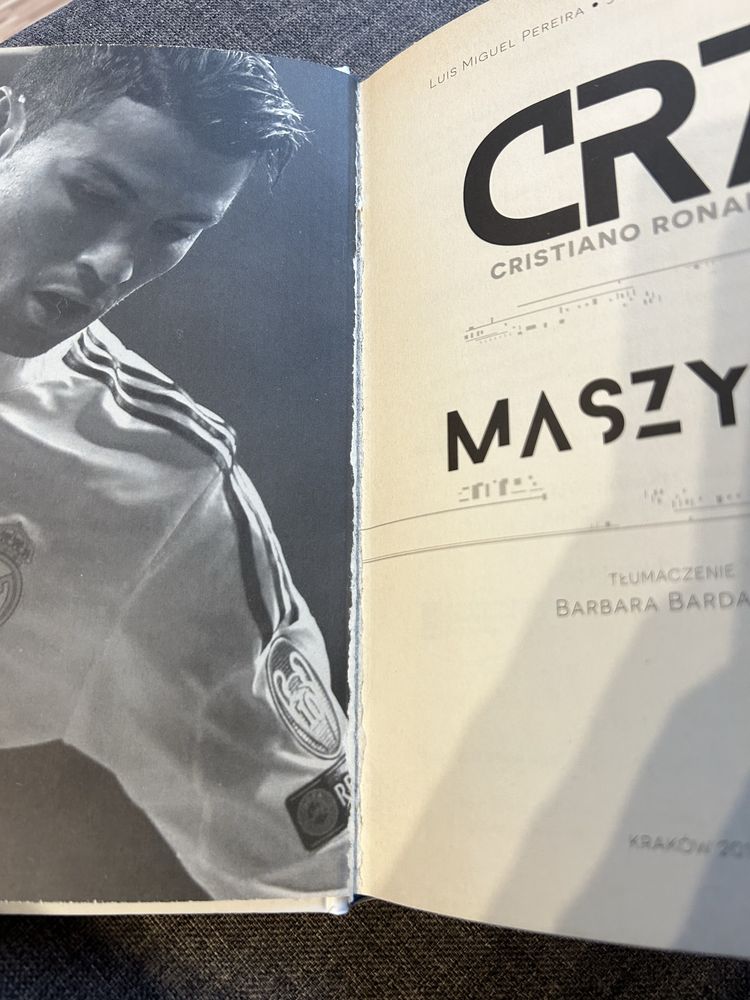 CR7 Maszyna Cristiano Ronaldo biografia książka