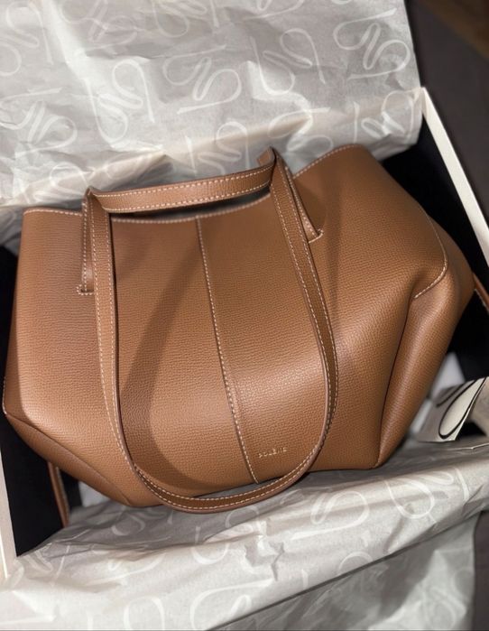 Torebka Polené Cme Mini Camel