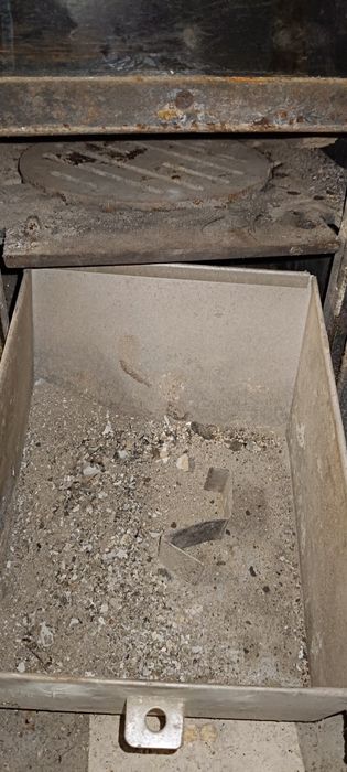 Piec koza wolnostojąca z szamotem 120mm