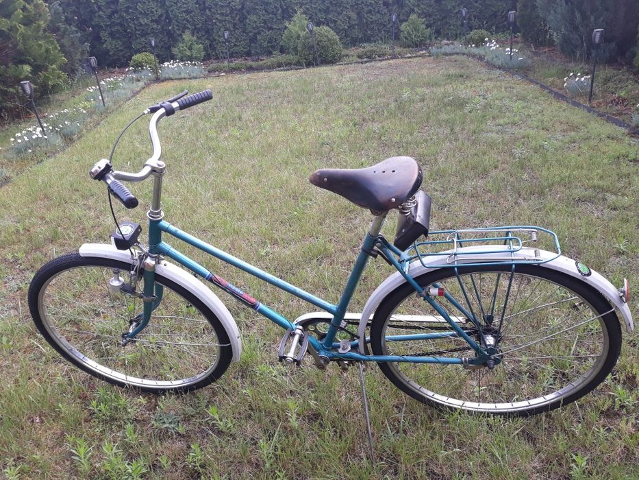 Rower Ukraina damka model 112-512,koła 28cali w pełni sprawny. .