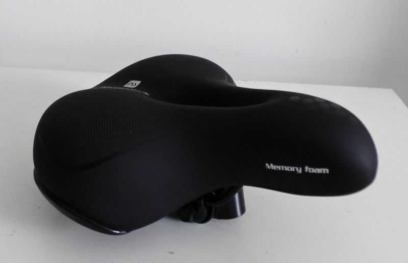 Siodełko Rowerowe Komfortowe Miejskie z pianką Memory FOAM wentylacja