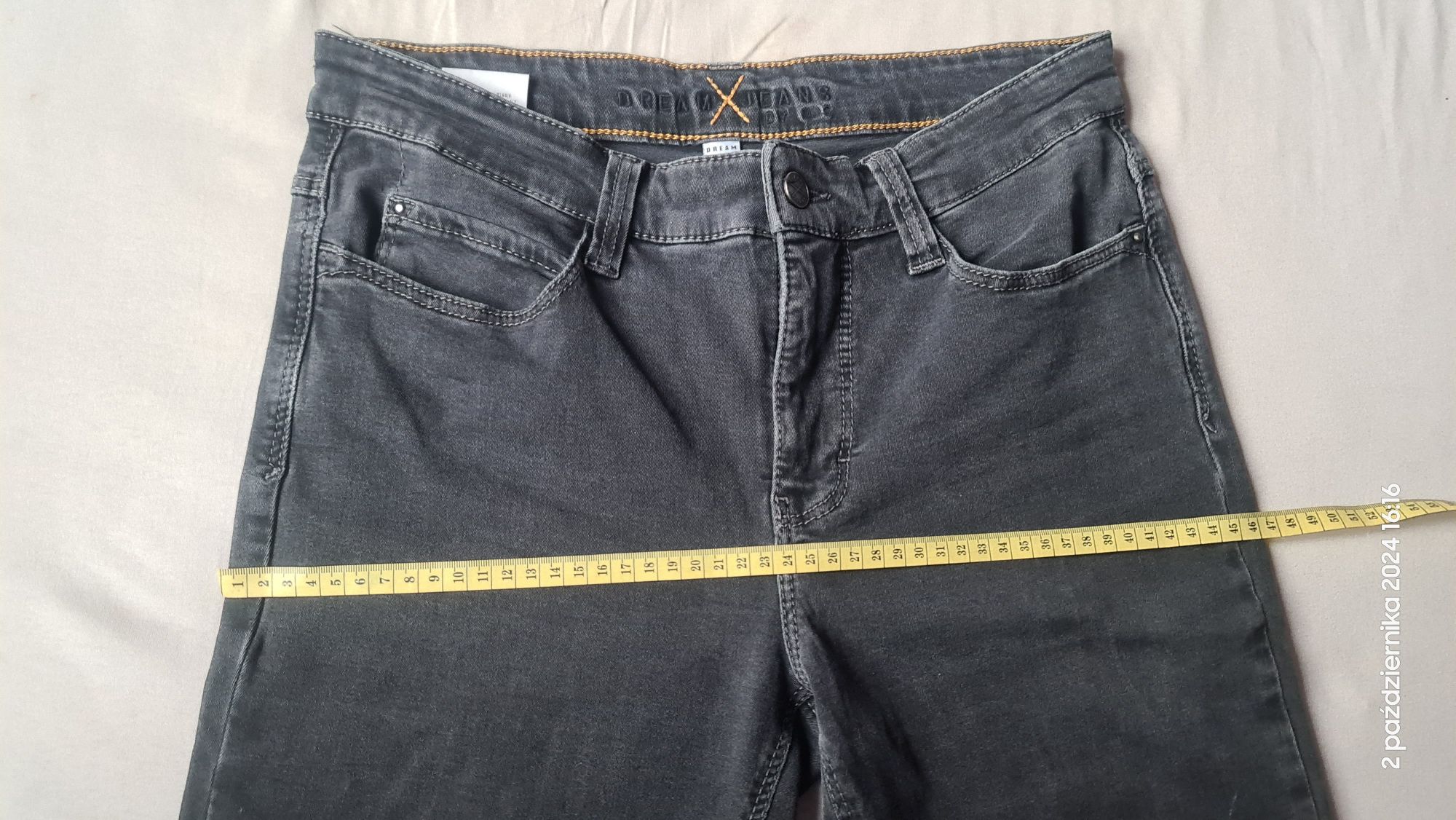 Dżinsy damskie MAC JEANS 38/32 model Dream Prosta nogawka Denim