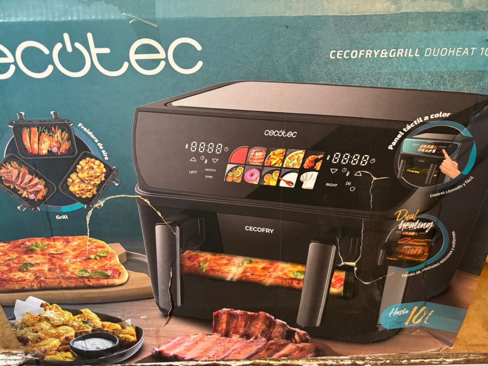 Cecotek frytkownica beztłuszczowa Duoheat 10000