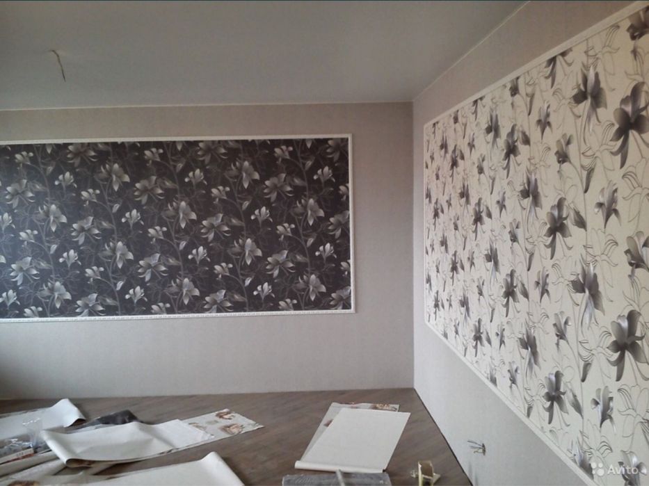 Малярные роботы, Поклейка шпалер, Покраска обоев, Шпаклёвка, Ремонт