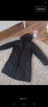 Kurtka długa czarna parka Jack Wolfskin płaszcz damski r. L