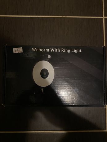 веб-камера з кільцем світло міні автофокус веб-камера вбудована в мікр