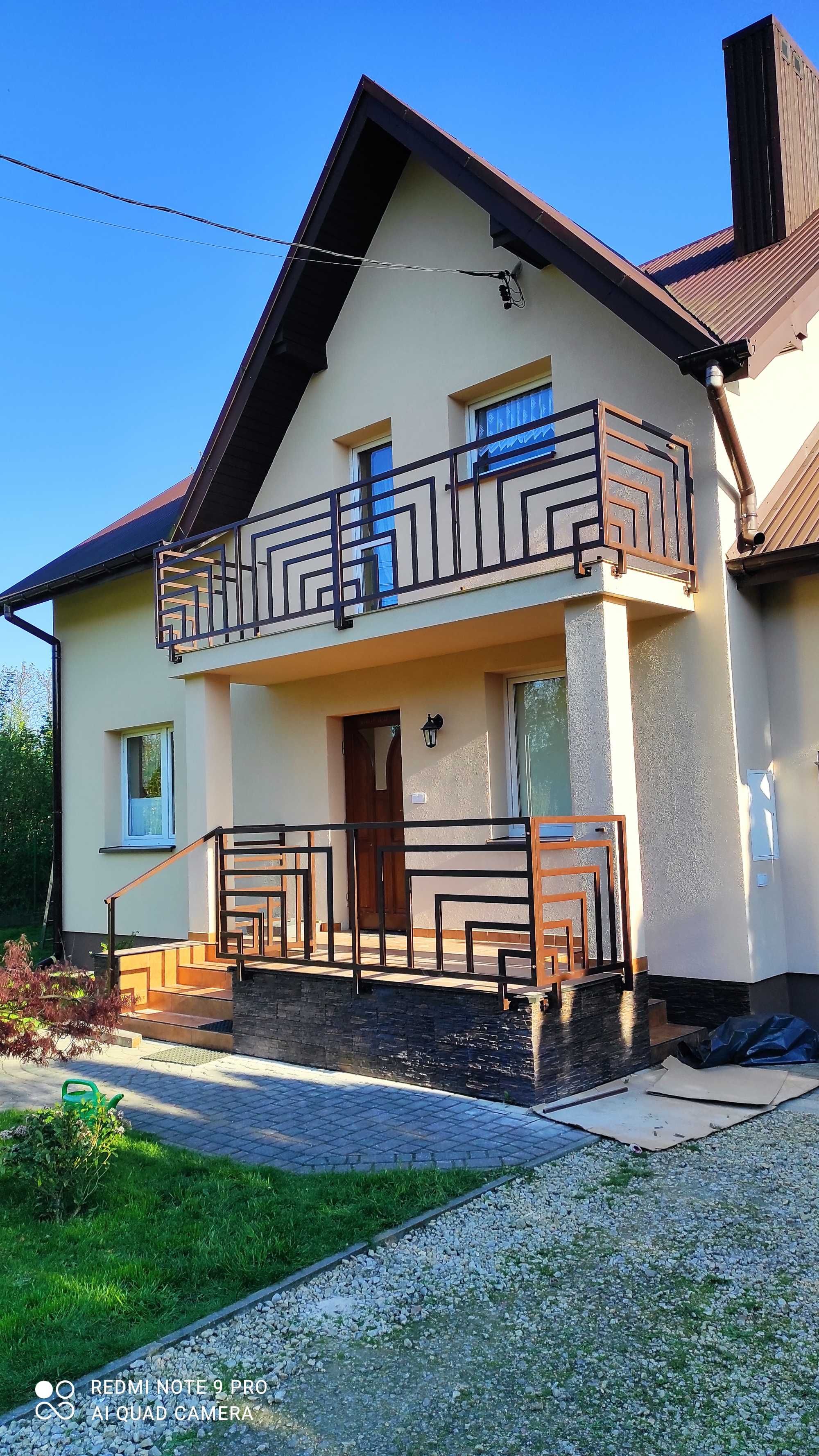 balustrady zewnętrzne wewnętrzne