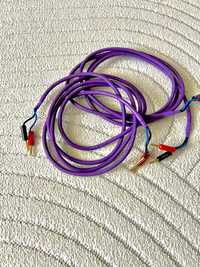 Kable głośnikowe Melodika MDC2250 Purple Line wtyk bananowy