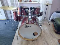 Perkusja Pearl Export + Sabian